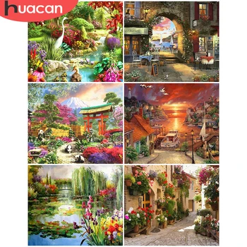 HUACAN Oil Painting By Numbers Scenery Drawing On Canvas Hand Painted Paintings Art DIY Pictures By Number House Kits Home Decor 
HUACAN Oil Painting By Numbers Scenery Drawing On Canvas Hand Painted Paintings Art DIY Pictures By Number House Kits Home Decor