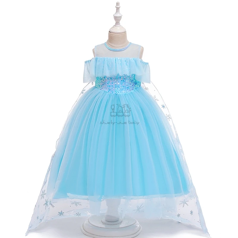 Elsa Dresses For Girls Princess Dress Anna Elsa Costumes Party Cosplay Elza Vestidos Hair Accessory Set Children Girls Clothing
Elsa Dresses For Girls Princess Dress Anna Elsa Costumes Party Cosplay Elza Vestidos Hair Accessory Set Children Girls Clothing