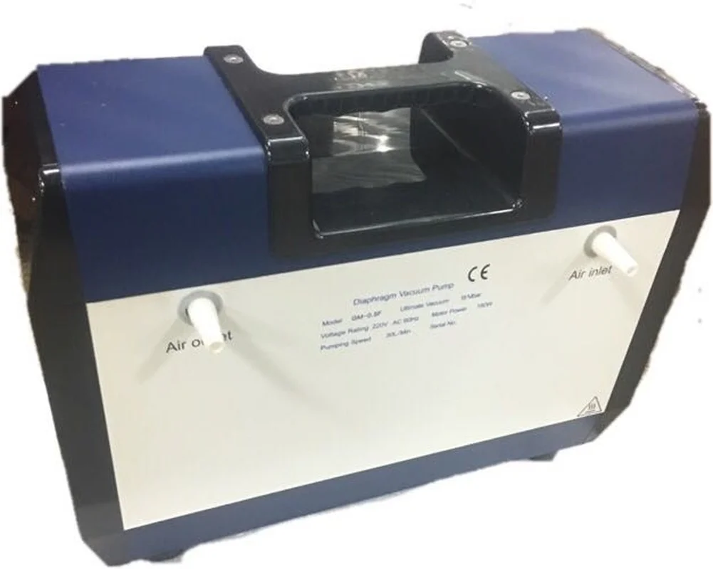 LaboratoryJinteng GM-0.5F Lab Diaphragm Vacuum Pump (PTFE) Anticorrosive Lab Apparatus with 15mbar
LaboratoryJinteng GM-0.5F Lab Diaphragm Vacuum Pump (PTFE) Anticorrosive Lab Apparatus with 15mbar