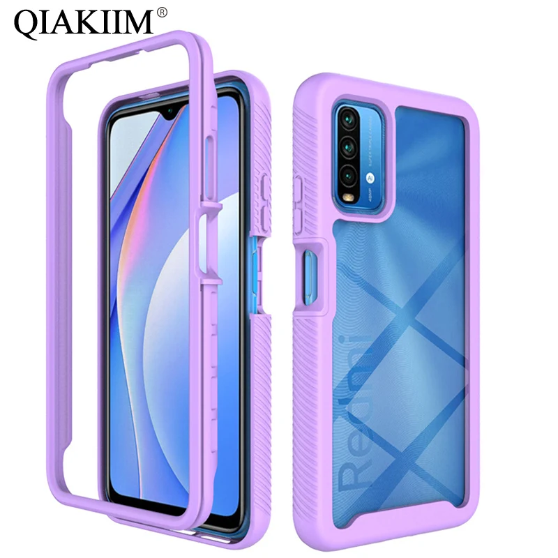 Чехлы для телефонов Redmi Note 10 Pro 8 9S 9T 9C 9A 9 Prime Xiaomi Mi 11 10T Lite POCO M3 F3 X3 NFC чехол 360