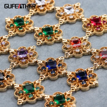 GUFEATHER M588,jewelry accessories,18k gold plated,0.3 microns,zircon pendant,hand made,jewelry making,diy earring,6pcs/lot
GUFEATHER M588,jewelry accessories,18k gold plated,0.3 microns,zircon pendant,hand made,jewelry making,diy earring,6pcs/lot