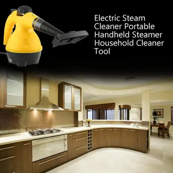 Multi Purpose Electric Steam Cleaner Portable Handheld Steamer Household Cleaner Attachments Kitchen Brush Tool