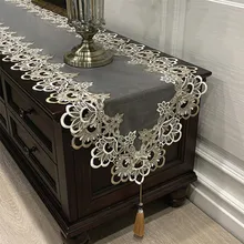 Oval Table Runner Embroidered Tea Table Europe TV Cabinet Tablecloth Lace Pendant Tassel Dresser Table Flag Mat Dust Cover 2022
Oval Table Runner Embroidered Tea Table Europe TV Cabinet Tablecloth Lace Pendant Tassel Dresser Table Flag Mat Dust Cover 2022