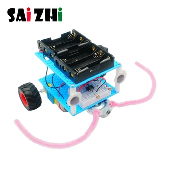 Saizhi DIY Light Searching Trolley Science Model Toy Kids Children Physics Electrical Experiment Educational Kit Assmeble Puzzle
Saizhi DIY Light Searching Trolley Science Model Toy Kids Children Physics Electrical Experiment Educational Kit Assmeble Puzzle