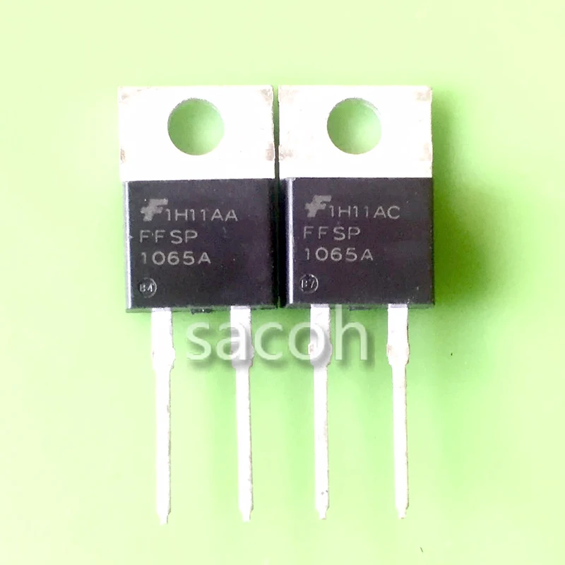 

New Original 10PCS/Lot FFSP1065A FFSP1065B FFSP1065 OR FFSP1265A OR FFSP1665A TO-220 10A 650V Silicon Carbide Schottky Diode