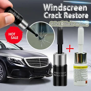 Auto Repair Fluid Automotive Glass Repair Fluid Kit Set Window Chip Tool 2 PCS Car
Auto Repair Fluid Automotive Glass Repair Fluid Kit Set Window Chip Tool 2 PCS Car