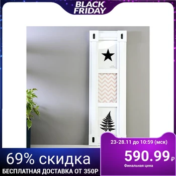 Photo frame plastic for 3 photos 10x15 cm "Straight lines" white 53.5x17.5x2.5 cm 5051005
Photo frame plastic for 3 photos 10x15 cm "Straight lines" white 53.5x17.5x2.5 cm 5051005