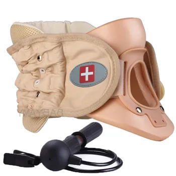 CR-802 Cervical Vertebrae Brace Air Traction Therapy Item Belt Neck Pain Release Support neck cervical traction device
CR-802 Cervical Vertebrae Brace Air Traction Therapy Item Belt Neck Pain Release Support neck cervical traction device