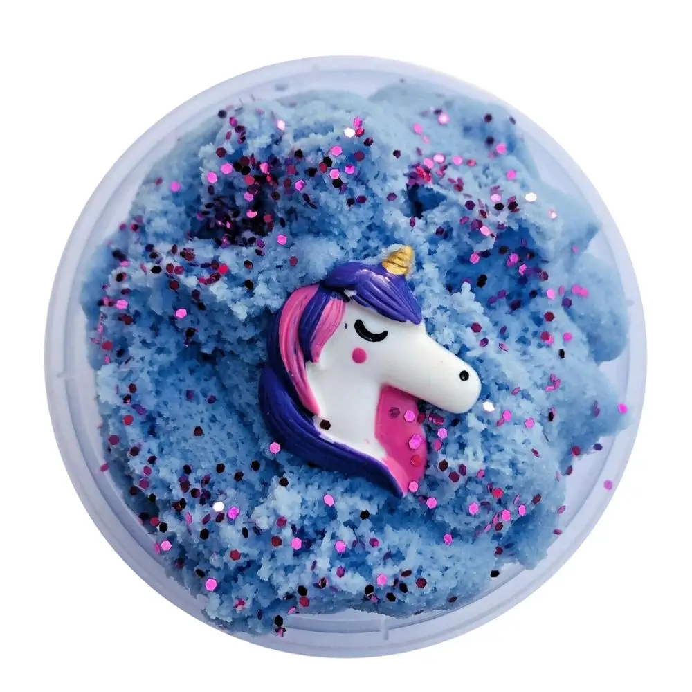 60ml Unicorn Cloud Slime Toys Fluffy Clay Charms for Sequins Filler Supplies Accessories Plasticine Silk Mud Antistress for Kids
60ml Unicorn Cloud Slime Toys Fluffy Clay Charms for Sequins Filler Supplies Accessories Plasticine Silk Mud Antistress for Kids