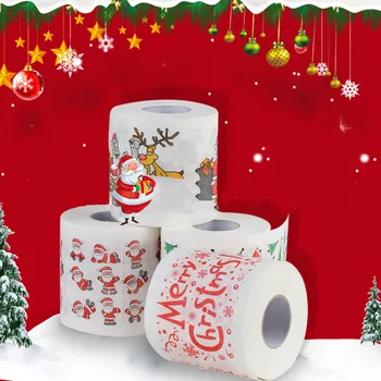 New Year Gifts 2Roll Santa Claus Reindeer Christmas Toilet Paper Christmas Decorations for Home Soft High Quality Paper 2019
New Year Gifts 2Roll Santa Claus Reindeer Christmas Toilet Paper Christmas Decorations for Home Soft High Quality Paper 2019