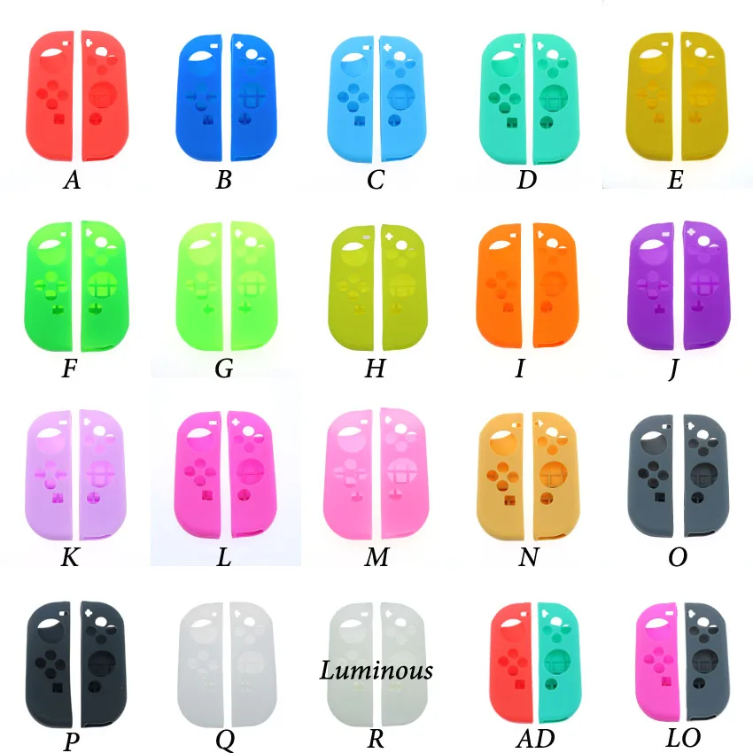 1pair Silicone Rubber Skin Case Cover Protective Case For Nintend Switch Joy Con Controller For NX NS Joycon Anti-slip Case
1pair Silicone Rubber Skin Case Cover Protective Case For Nintend Switch Joy Con Controller For NX NS Joycon Anti-slip Case