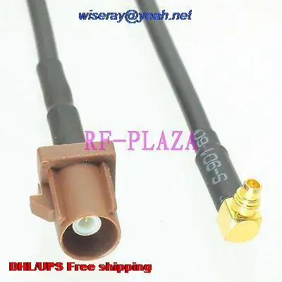 DHL/EMS 50 pcs Cable 6inch Fakra SMB F 8011 male to MMCX male 90 degree angle RG174 RF Pigtail jumper cable -A2
DHL/EMS 50 pcs Cable 6inch Fakra SMB F 8011 male to MMCX male 90 degree angle RG174 RF Pigtail jumper cable -A2