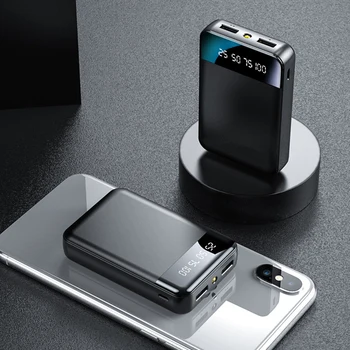 Power Bank 10000mAh Portable External Battery Charger Quick Charge Poverbank for Xiaomi Mi iPhone 11 PD Powerbank
Power Bank 10000mAh Portable External Battery Charger Quick Charge Poverbank for Xiaomi Mi iPhone 11 PD Powerbank