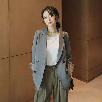 Spring New Fashion Women Temperament Solid Color Suit Jacket Female Fashion Casual Retro Jacket Work Suit Coat Office Lady
Spring New Fashion Women Temperament Solid Color Suit Jacket Female Fashion Casual Retro Jacket Work Suit Coat Office Lady