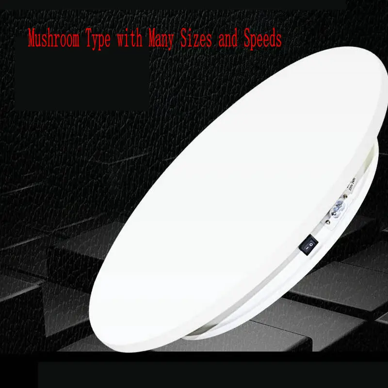 HQ E02 20/25/35/45/60CM Mushroom Type Two Way Electric Rotating Turntable Display Stand Lazy Susan Base for Photography Shooting
HQ E02 20/25/35/45/60CM Mushroom Type Two Way Electric Rotating Turntable Display Stand Lazy Susan Base for Photography Shooting
