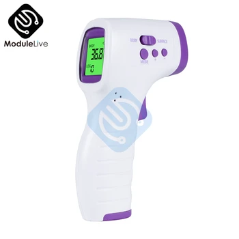 C/F Digital IR Thermometer Non-Contact Infrared Thermometer Handheld Children Forehead Temperature Meter
C/F Digital IR Thermometer Non-Contact Infrared Thermometer Handheld Children Forehead Temperature Meter