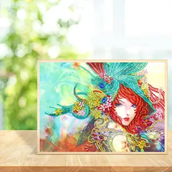 5D DIY Exquisite Diamond Painting Mandala Beauty Cross Stitch Mosaic Craft Kit Needlework Household Wall Decoration
5D DIY Exquisite Diamond Painting Mandala Beauty Cross Stitch Mosaic Craft Kit Needlework Household Wall Decoration