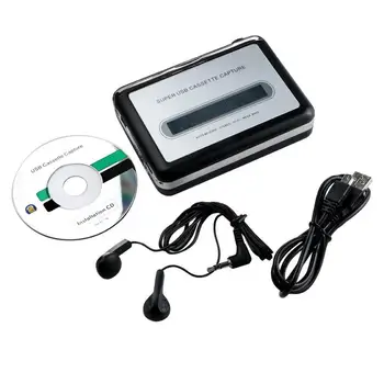 Portable Tape Cassette Convert To MP3 Player Converter With USB Cable Audio Capture Music Player Plug And Play USB Device
Portable Tape Cassette Convert To MP3 Player Converter With USB Cable Audio Capture Music Player Plug And Play USB Device