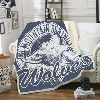 Wolf Custom Warm Blanket 100% Microfiber Animals Throw Blanket Super Soft Coral Sherpa Fleece Blanket 150x200cm Large Blanket
Wolf Custom Warm Blanket 100% Microfiber Animals Throw Blanket Super Soft Coral Sherpa Fleece Blanket 150x200cm Large Blanket