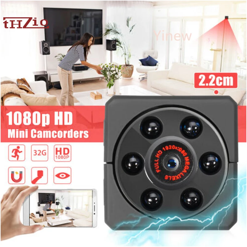 Mini Camera HD 1080P DV Wide Angle Camcorder Infrared Night Vision Motion Detection Camera Pocket Sport DVR Micro Camera sq11
Mini Camera HD 1080P DV Wide Angle Camcorder Infrared Night Vision Motion Detection Camera Pocket Sport DVR Micro Camera sq11