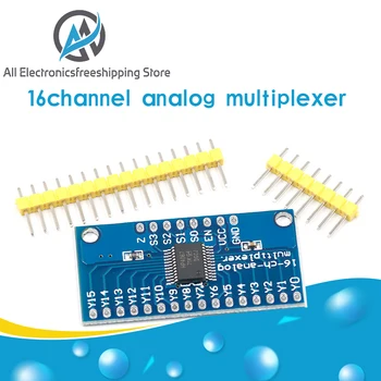 1PCS CD74HC4067 16-Channel Analog Digital Multiplexer Breakout Board Module For Arduino
1PCS CD74HC4067 16-Channel Analog Digital Multiplexer Breakout Board Module For Arduino