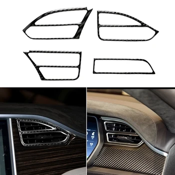 Carbon Fiber Style ABS Center Console Air Outlet Cover Trim for Tesla Model 3 Interior Mouldings
Carbon Fiber Style ABS Center Console Air Outlet Cover Trim for Tesla Model 3 Interior Mouldings