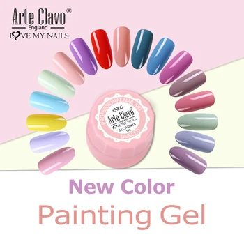 Arte Clavo Nail Art Gel Painting Soak Off Nail Polish Varnish Drawing UV Manicure DIY Makeup Tools Pure Color 5ml Gel Paint
Arte Clavo Nail Art Gel Painting Soak Off Nail Polish Varnish Drawing UV Manicure DIY Makeup Tools Pure Color 5ml Gel Paint