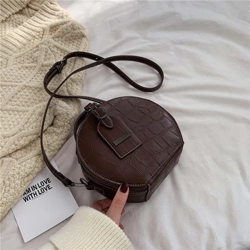 Fashion small round bag 2019 winter new cross-body bag stone pattern small handbag shoulder zipper handbag mobile phone bag
Fashion small round bag 2019 winter new cross-body bag stone pattern small handbag shoulder zipper handbag mobile phone bag
