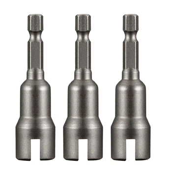 3Pcs Power Wing Nut Driver Set,Slot Wing Nuts Drill Bit Socket Wrenches Tools Set,1/4 Inch Hex Shank Drills Bits for Panel Nuts
3Pcs Power Wing Nut Driver Set,Slot Wing Nuts Drill Bit Socket Wrenches Tools Set,1/4 Inch Hex Shank Drills Bits for Panel Nuts
