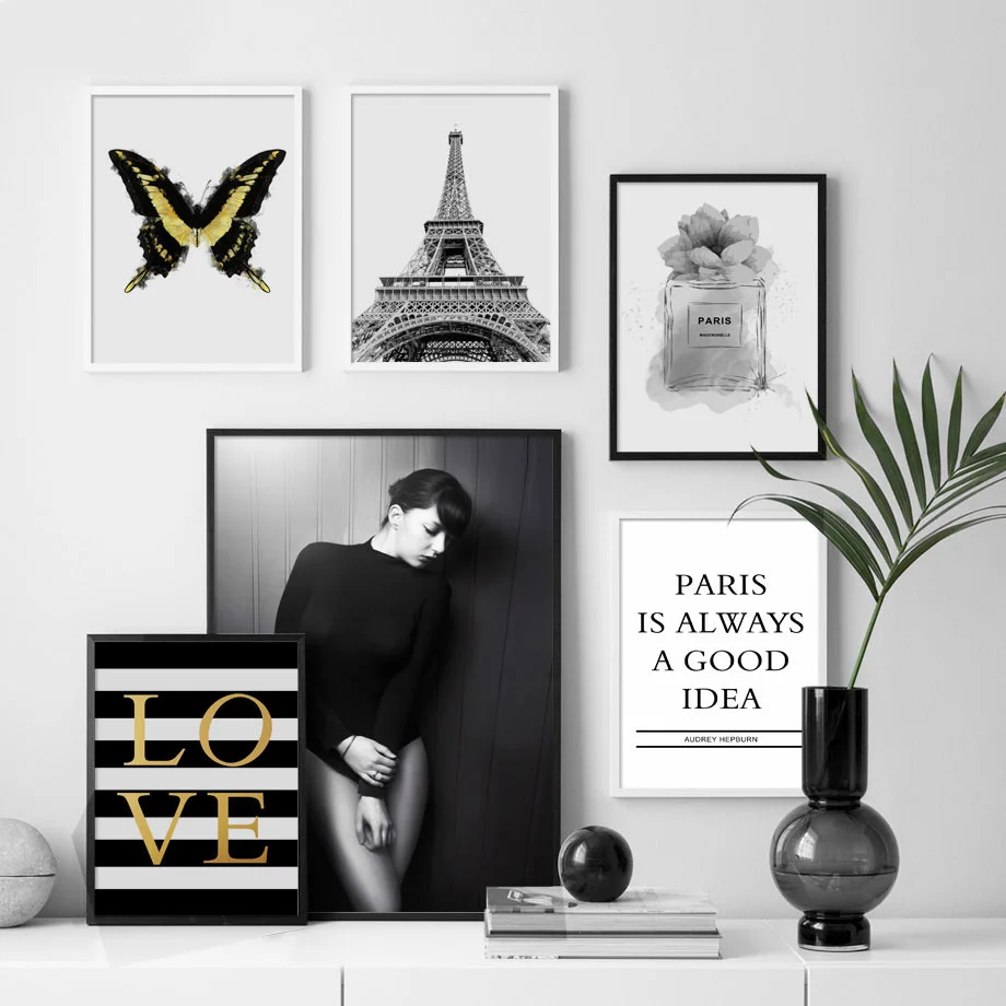 Sexy Girl Perfume Paris Tower Butterfly Wall Art Canvas Painting Nordic Posters And Prints Wall Pictures For Living Room Decor
Sexy Girl Perfume Paris Tower Butterfly Wall Art Canvas Painting Nordic Posters And Prints Wall Pictures For Living Room Decor