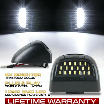 2Pcs For GMC Sierra 1500 2500 3500 HD Yukon XL 1500 2500 Error Free LED License Number Plate Light Lamps Auto Car-styling
2Pcs For GMC Sierra 1500 2500 3500 HD Yukon XL 1500 2500 Error Free LED License Number Plate Light Lamps Auto Car-styling