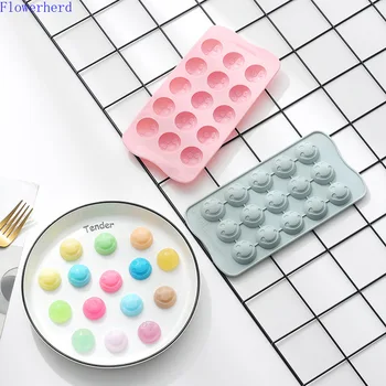 15-hole Semi-circular Smiley Face Expression DIY Chocolate Candy Mold Silicone Cake Mold Fondant Tools Handmade Soap Mold
15-hole Semi-circular Smiley Face Expression DIY Chocolate Candy Mold Silicone Cake Mold Fondant Tools Handmade Soap Mold