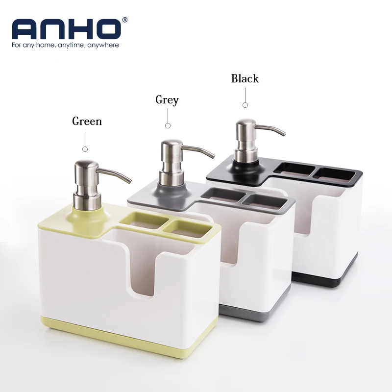 Kitchen Storage Holder with Liquid Dispenser Multifunction Shelf Stainless Steel Head Plastic Rack for Bathroom Organizer
Kitchen Storage Holder with Liquid Dispenser Multifunction Shelf Stainless Steel Head Plastic Rack for Bathroom Organizer
