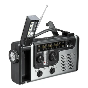 Hand Crank Radio Reading Lighting Alert Emergency Solar With LED Flashlight Portable Multifunctional Dynamo AM FM SW1 SW2
Hand Crank Radio Reading Lighting Alert Emergency Solar With LED Flashlight Portable Multifunctional Dynamo AM FM SW1 SW2