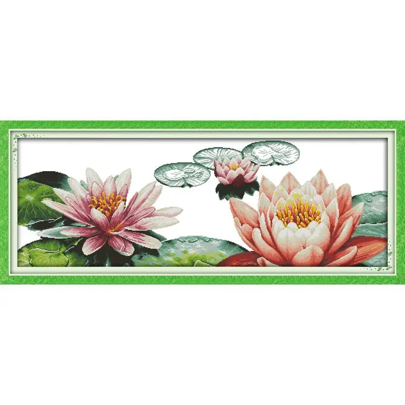Lotus In Summer Flowers Counted Cross Stitch Patterns DMC Chinese Embroidery Kits Sale Print Pattern Handicraft Needlework Sets
Lotus In Summer Flowers Counted Cross Stitch Patterns DMC Chinese Embroidery Kits Sale Print Pattern Handicraft Needlework Sets