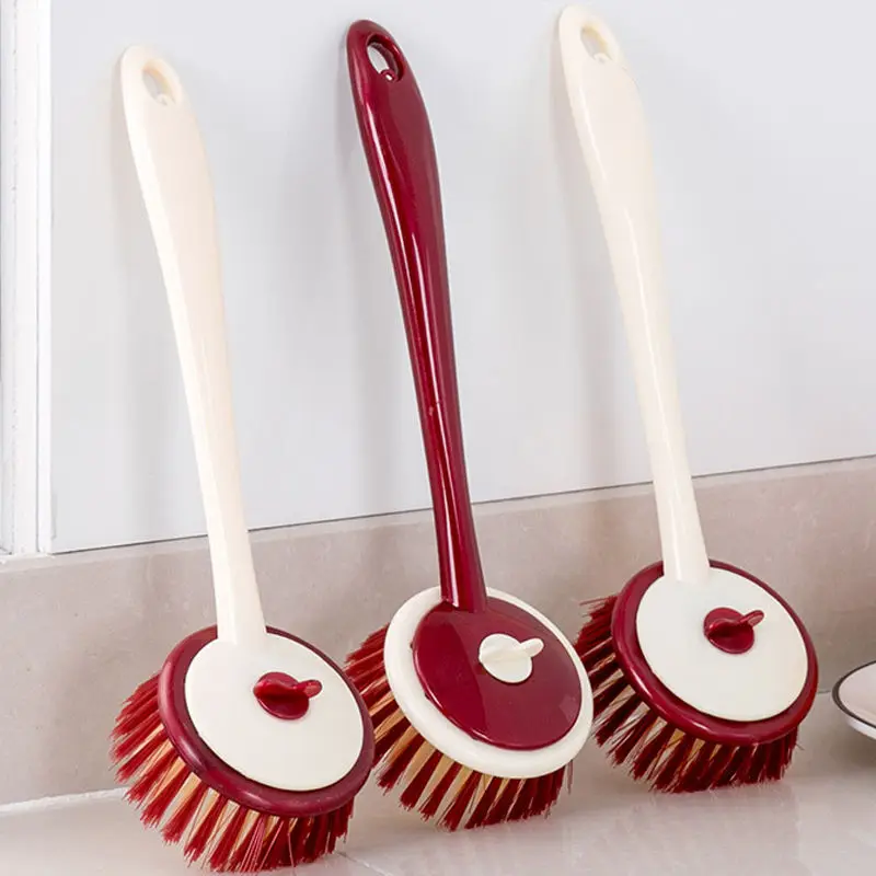 Long handle pot brush Dish washing cleaning brush hanging brush non-stick oil Vertical Space Saving
Long handle pot brush Dish washing cleaning brush hanging brush non-stick oil Vertical Space Saving