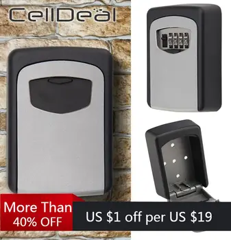 Metal Material Free Movement Waterproof Cover Outdoor Wall-mounted Key Box Combination Lock Safe Simple Design To Ensure Safety
Metal Material Free Movement Waterproof Cover Outdoor Wall-mounted Key Box Combination Lock Safe Simple Design To Ensure Safety
