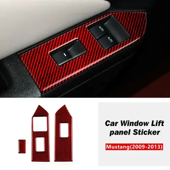 Carbon Fiber Car Window Lift Switch Panel Cover Trim For Ford Mustang 2009-2013 Interior Accessories
Carbon Fiber Car Window Lift Switch Panel Cover Trim For Ford Mustang 2009-2013 Interior Accessories