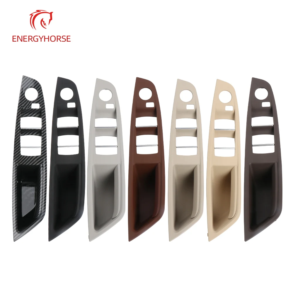 

LHD RHD Driver Side Armrest Door Handle Panel Cover for BMW 5 Series F10 F11 F18 520 523 525 528 530 Black Beige Gray Red Brown