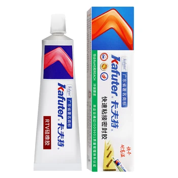 Kafuter 40g Quick Adhesive Sealant Strong Waterproof Elastic Glue Electronic Repair Insulation RTV Quick Dry Type Silicon Rubber
Kafuter 40g Quick Adhesive Sealant Strong Waterproof Elastic Glue Electronic Repair Insulation RTV Quick Dry Type Silicon Rubber