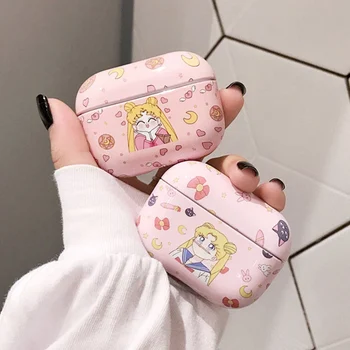 Girls Pink Sailor Moon Wireless Bluetooth Earphone Protective Cover For Iphone Airpods Pro Soft Headset Charging Box Case
Girls Pink Sailor Moon Wireless Bluetooth Earphone Protective Cover For Iphone Airpods Pro Soft Headset Charging Box Case