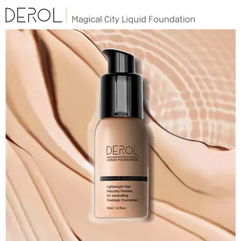 12pcs/lot Facial cosmetics lightweight feel natually flawless oil-controling coverage foundation 30ml Liquid foundation
12pcs/lot Facial cosmetics lightweight feel natually flawless oil-controling coverage foundation 30ml Liquid foundation