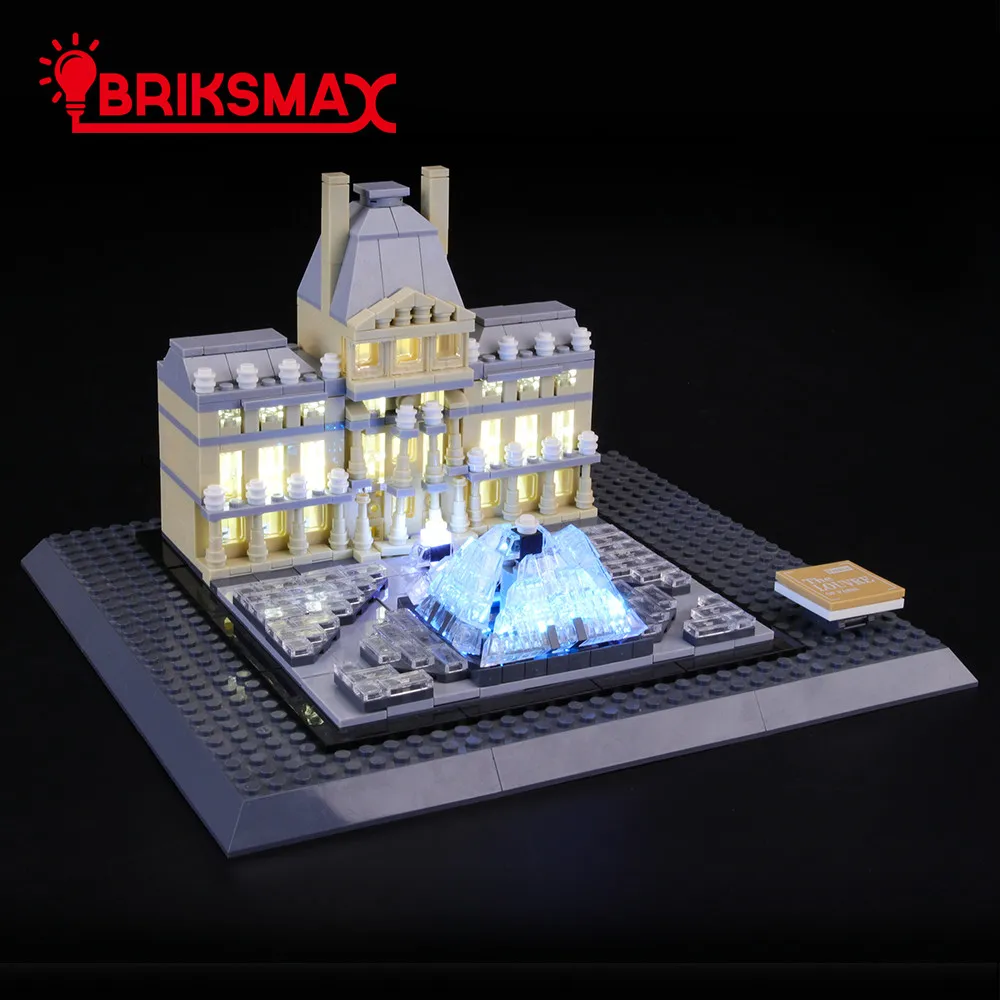 BriksMax Led Light Up Kit For Architecture Louvre Building Blocks Compatible With 21024 (NOT Include Model)
BriksMax Led Light Up Kit For Architecture Louvre Building Blocks Compatible With 21024 (NOT Include Model)