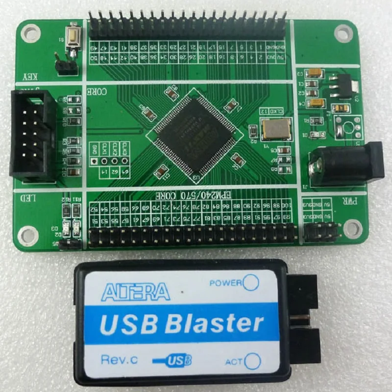 ALTERA MAX II EPM240 CPLD плата и USB Blaster FPGA программатор EPM240T100C5N комплект разработки|kit toddler|kit