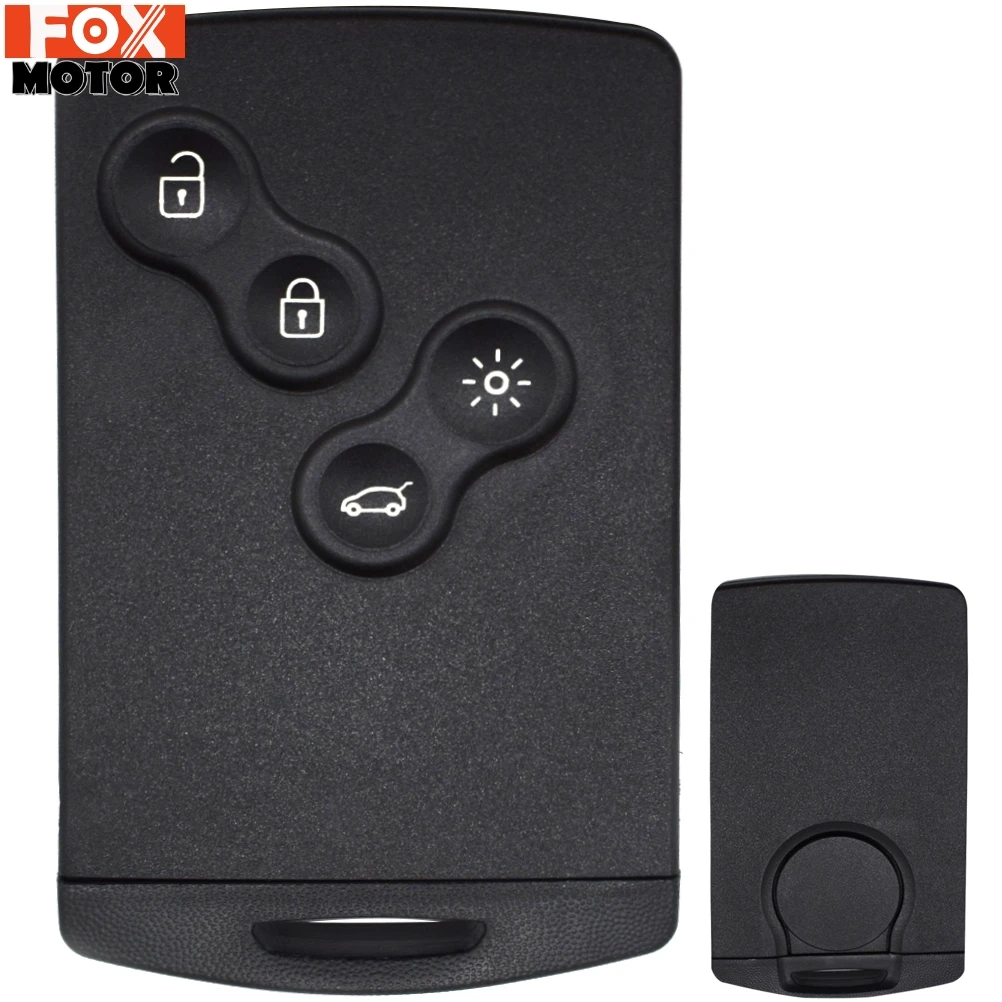 Key Shell 4 Buttons For Renault Koleos Megane 2 3 Clio Captur Laguna Fob Remote Smart Card Key Case WIth Insert Small Key Blade
Key Shell 4 Buttons For Renault Koleos Megane 2 3 Clio Captur Laguna Fob Remote Smart Card Key Case WIth Insert Small Key Blade