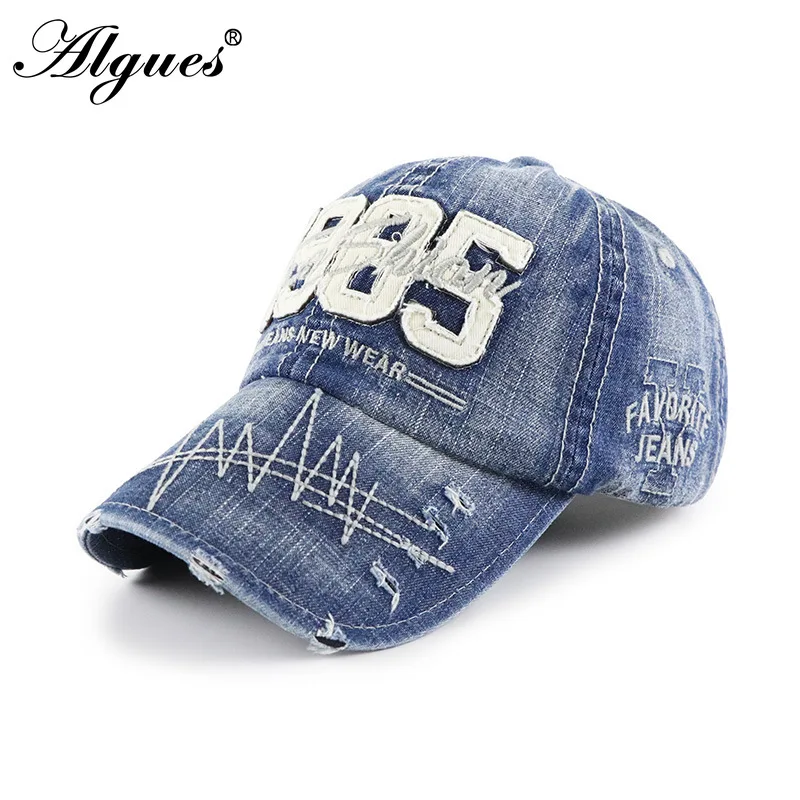 Fashion Worn Denim Cap Summer Outdoor Leisure Visor Hat Trend Hole Baseball Caps Hip Hop Sport Hats Retro Hole Cotton Denim 1985
Fashion Worn Denim Cap Summer Outdoor Leisure Visor Hat Trend Hole Baseball Caps Hip Hop Sport Hats Retro Hole Cotton Denim 1985
