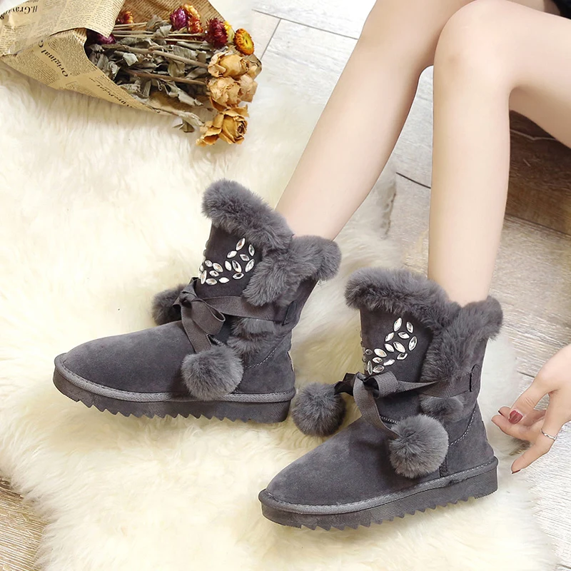 LZJ New Snow Boots Winter Women Boots Female Mid-Calf Down Boots Winter Shoes Woman Plush Insole Botas Waterproof Ladies Girls 
LZJ New Snow Boots Winter Women Boots Female Mid-Calf Down Boots Winter Shoes Woman Plush Insole Botas Waterproof Ladies Girls