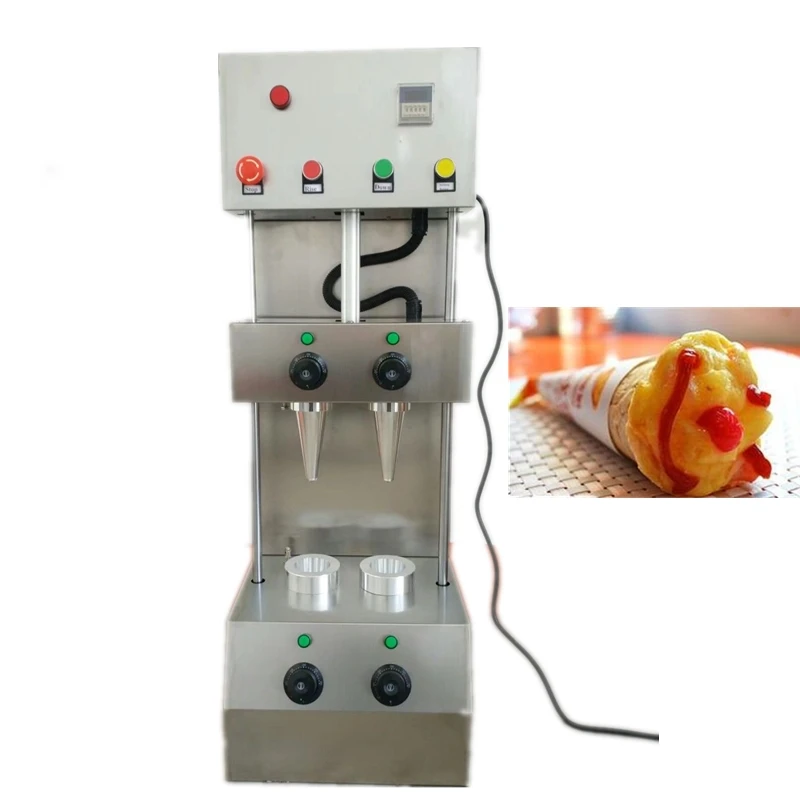 13*6*0.3cm Pizza cone machine with 2 cones sweet cone pizza making machine handheld cone pizza vending machine
13*6*0.3cm Pizza cone machine with 2 cones sweet cone pizza making machine handheld cone pizza vending machine