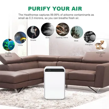Air Purifier 3-Layer Filtration Home Office Living RoomSleeping Air Cleaner Machine for Rid of Virus Mold Smoke Odor 
Air Purifier 3-Layer Filtration Home Office Living RoomSleeping Air Cleaner Machine for Rid of Virus Mold Smoke Odor