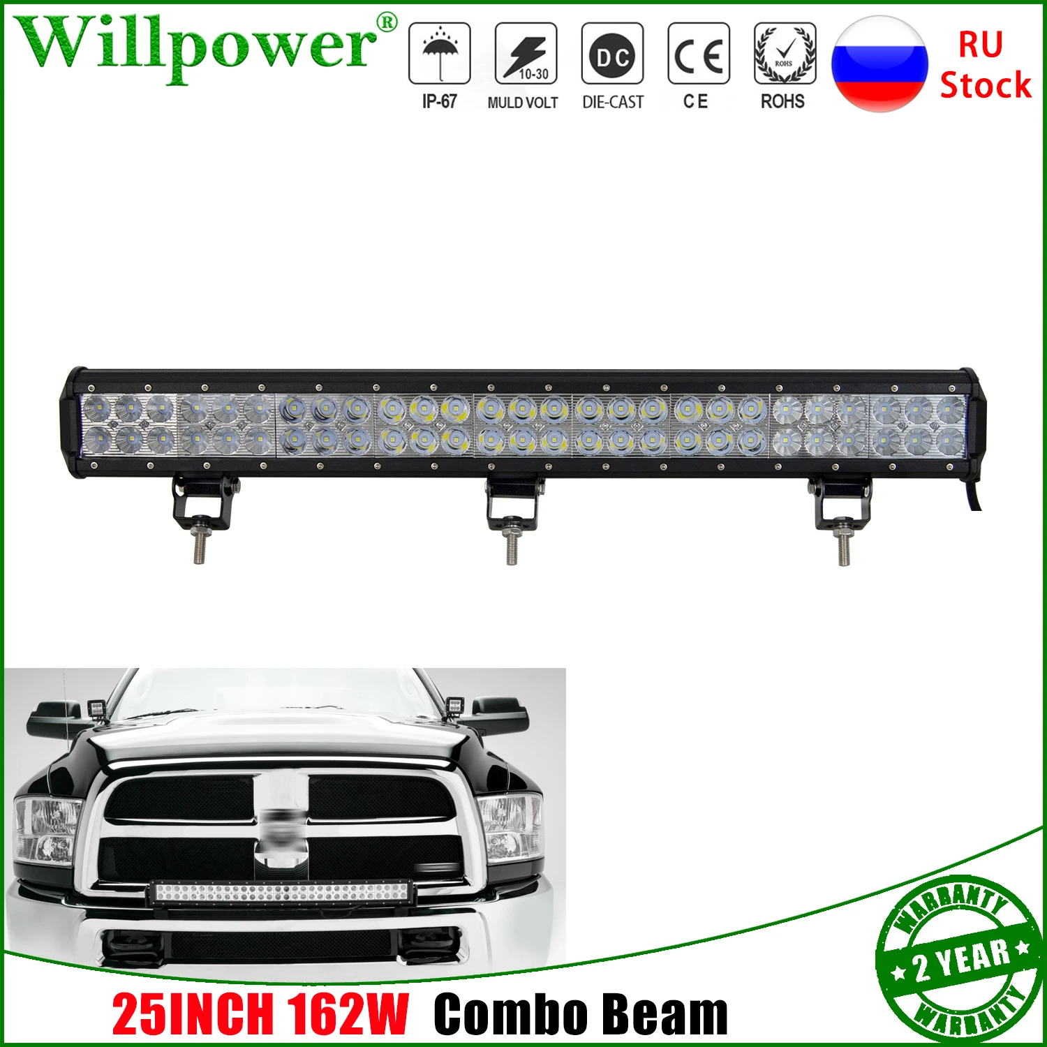 25 inch 162W LED Work Light Bar For Off Road Truck SUV ATV UTV 4WD DRL Driving Lamp Spot Flood Combo LED Bar 2Row
25 inch 162W LED Work Light Bar For Off Road Truck SUV ATV UTV 4WD DRL Driving Lamp Spot Flood Combo LED Bar 2Row